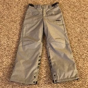 Youth Columbia Snowboarding Pants size 10/12 gray